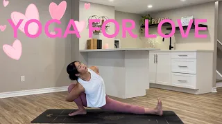 30 Min Valentine's Yoga for Love || Full Body Flexibility & Strength for All Levels
