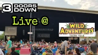 3 Doors Down At Wild Adventures 5/12/18