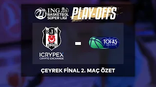 BSL Play-Off Çeyrek Final Özet | Beşiktaş Icrypex 82-79 Tofaş