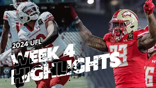 2024 UFL Week 4 Game Highlight Commentary