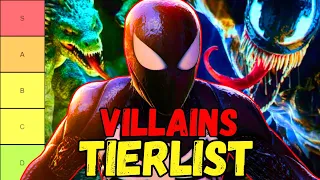 Insomniac Spider-Man Villain Tierlist