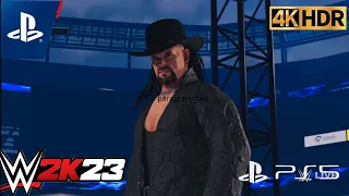 WWE 2K23 John Cena Undertaker SummerSlam PS5 4K gameplay #undertaker #johncena #ps5 #wwe2k23