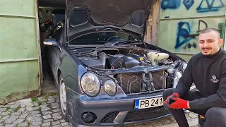 Смяна на Алтернатор на CLK W208 3.2 Мерцедес М112/М113 Mercedes CLK 208 Alternator Change M112/M113