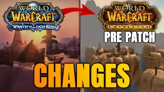 20 BIG Changes in Cataclysm Classic Pre Patch