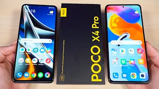 POCO X4 PRO – НОВЫЙ МОНСТР XIAOMI 2022! СРАВНЕНИЕ С REDMI NOTE 11 PRO 5G!