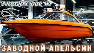 ФЕНИКС 600   моторная пластиковая лодка по индивидуальному проекту