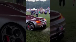 Koenigsegg CC850 Shooting Flames! The world’s first manual and automatic car.