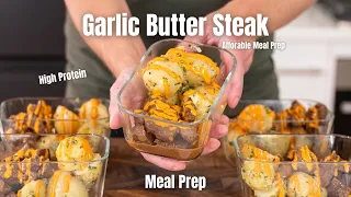 Weekly Meal Prep In Less Than 30 Minutes | Garlic Butter Steak Bites
