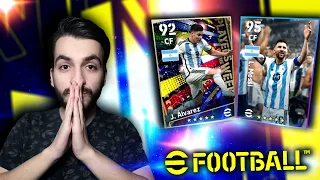 ლეგენდა დავაგდეთ ??? ვტესტავთ 95 OVR Messi, 92 OVR Alvarez_ს !!!  - eFOOTBALL 2023 DREAM TEAM