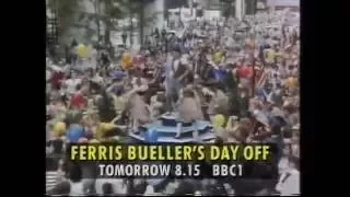 Ferris Bueller's Day Off Trailer - BBC One 1990