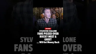 Sylvester Stallone pissed off a fan.