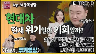 종목의 참견 ep.8 현대차, 위기? 기회? 앞으로 전략은? | 종목상담 | 현대차 | 두산퓨얼셀 | 롯데케미칼 | 아모레퍼시픽 | 테크윙| RHFIC |