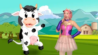 LA VACA LOLA 🐮 Luli Pampín Ft. La Brigata Canterina - Official Video