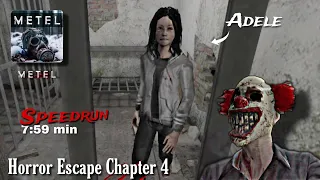Metel Horror Escape Chapter 4 Speedrun Adele Full Gameplay Version 0.938