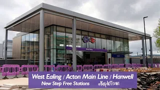 The New West Ealing / Acton Main Line Stations