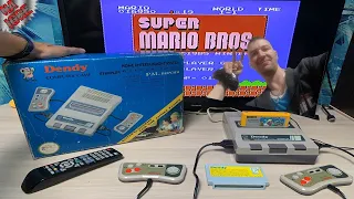 Моя Новая Приставка ДЕНДИ Steepler Dendy Classic из 90-х - Игровой Анбоксинг unboxing # 7