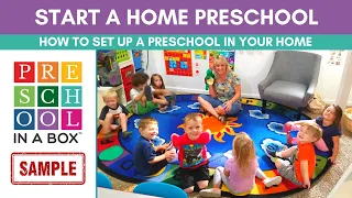 CLASSROOM TOUR: How to Set Up a Preschool In Your Home