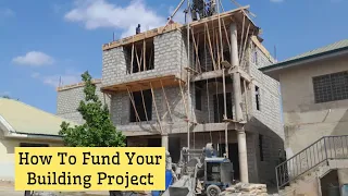 Building In Ghana | How To Fund Your Building Project | Rooftop Terrace Progress Update