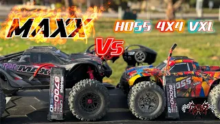 Traxxas MAXX Vs HOSS 4X4 VXL