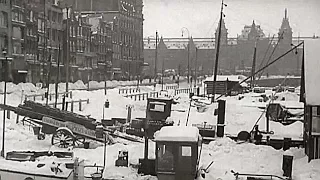 1941-1942: Een barre winter in Amsterdam - oude filmbeelden