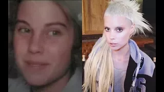 Yolandi Visser antes y después - Die Antwoord