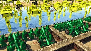 Can Green Army Stop TAN RIVER INVASION?! - Army Men: Unifying War 5