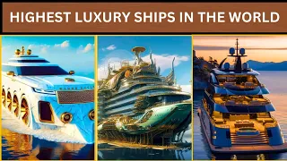 Top Largest And LUXURY'S SHIP'S In The Moment