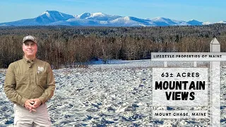 SALE PENDING Land with Views of Katahdin | Maine Real Estate