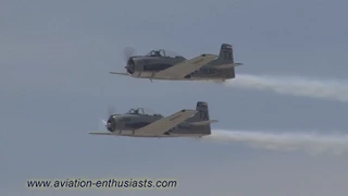 2012 Wings Over Whiteman Air Show Trojan Phlyers performance highlights (Saturday)