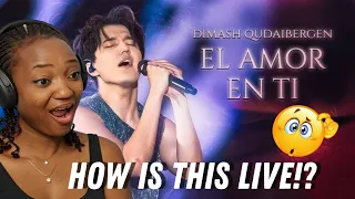 First time reaction to Dimash - El Amor En Ti | Almaty | Concert #dimash #reaction