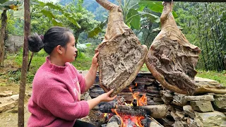 FULL VIDEO: 65 Days Fruit Harvest - Make Smoked Pork - Gardening - Animal Care - Farm | Lý Thị Ca