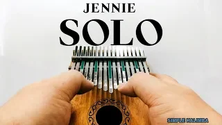 SOLO By JENNIE BLACKPINK - Kalimba Easy Practice