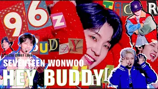 [FACECAM] 220326 세븐틴 원우 캐럿랜드 HEY BUDDY 직캠 4K