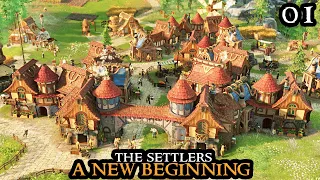 THE SETTLERS - Fresh Start on HARDCORE City Building || FULL GAME Beautiful RTS 2024 Part 01