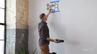 How To Paint Modern Wall Stenciling With Ed Roth | Design 101| Good Housekeeping