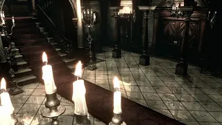 Resident Evil Mansion Hall Thunderstorm Ambience