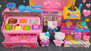 42 Minutes Satisfying with Unboxing Cute Hello Kitty Icecream Store, Kitchen Set Collection | ASMR