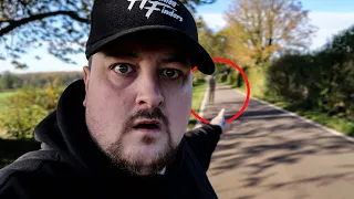 Paranormal Activity Caught on Camera (Very Scary) Alone on a Haunted Road