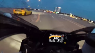 Yamaha R1M vs Ferrari - Street Race