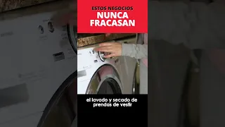 💸NEGOCIOS QUE NUNCA FRACASAN...LAS LAVANDERÍAS