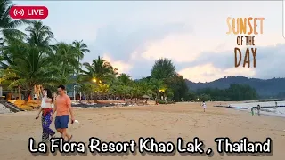 Live 🇹🇭 The Beach La Flora Resort Khao Lak