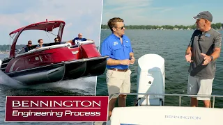 Engineering Process For Bennington - What It Takes To Build The Best Tritoon On The Market