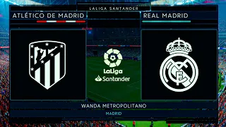Atlético de Madrid vs Real Madrid | La Liga 2022/23 | FIFA 22 GAMEPLAY 4K HDR PS5