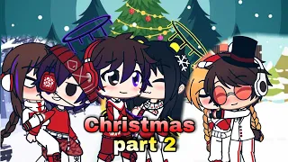 (Christmas whit Afton family)[part 2] meme gacha life FNAF💜