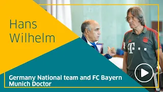 Hans-Wilhelm - Germany National team and FC Bayern Munich Doctor