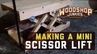 How to make your own small scissor lift jack STEP BY STEP with plans