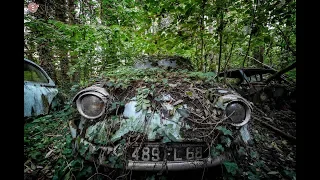 #Urbex - Cimetière des #Légendes #gravayard #explorationurbaine #panhard