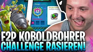 😎😱KOBOLDBOHRER auf Free2Play Acc. DURCHSTOMPEN? | ABSOLUT Overperformed in Clash ROYALE mit @BigSpinCR