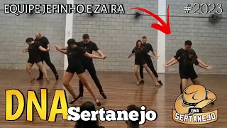 DNA SERTANEJO - EQUIPE JEFINHO E ZAIRA | DANCA COMIGO INTERIOR 2023 #sertanejouniversitário #dna