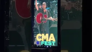 Luke Combs When it Rains it Pours. CMA Fest 22